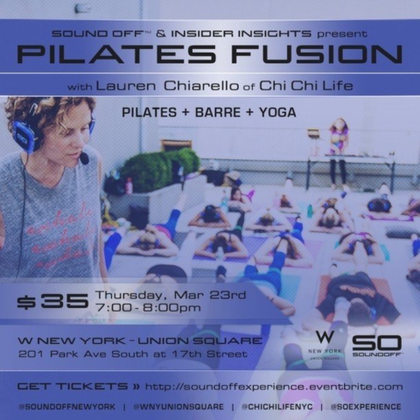 NEW YORK CITY are you ready to sweat?! Join us TOMORROW at <a href="/wnyunionsquare/">W UNION SQUARE</a> for 60 minutes … ift.tt/2mu7i34