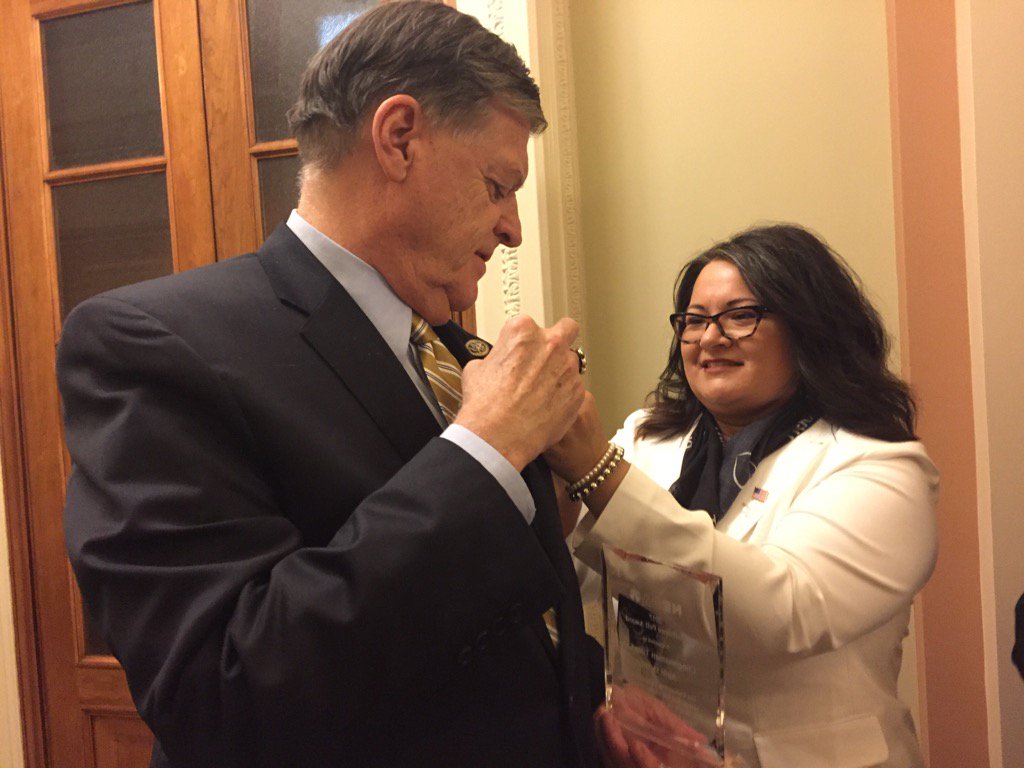 <a href="/ODSATRiO/">ODSA TRiO</a> and the #TRIOnation appreciate &amp; love #TRIO Champion <a href="/TomColeOK04/">Rep. Tom Cole</a> #COEPS17