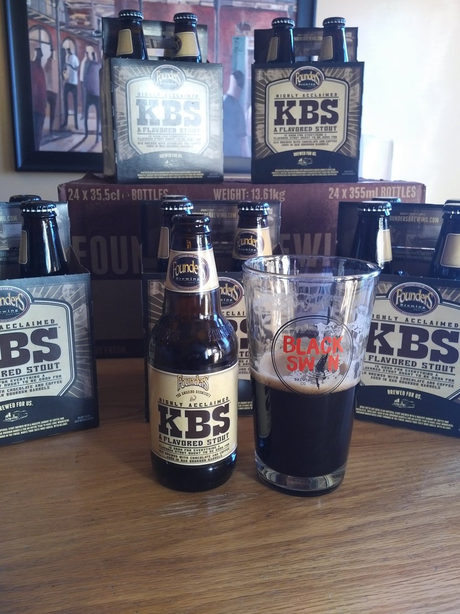 RichVandonk's tweet photo. Finally got my hands on one of these! Welcome to Ontario @foundersbrewing Now you need to send us some CBS https://t.co/t3fz713iBU
