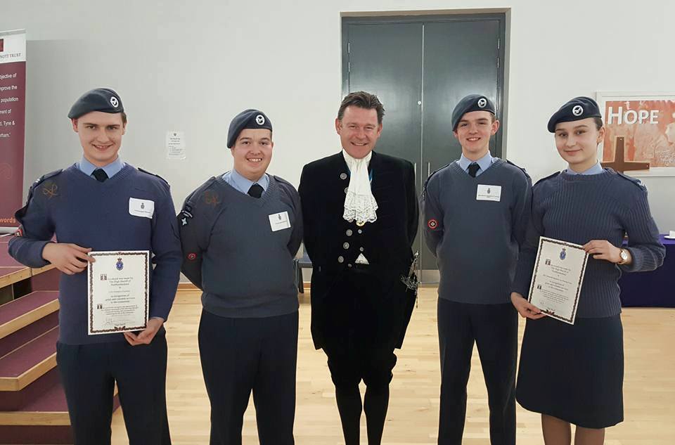 1801SquadronATC's tweet photo. Here is two of our cadets representing 1801 (Right) at the High Sheriff's Awards. Joined by @1110SquadronATC (Left) #whatwedo #aircadets https://t.co/QeA5oQRbse