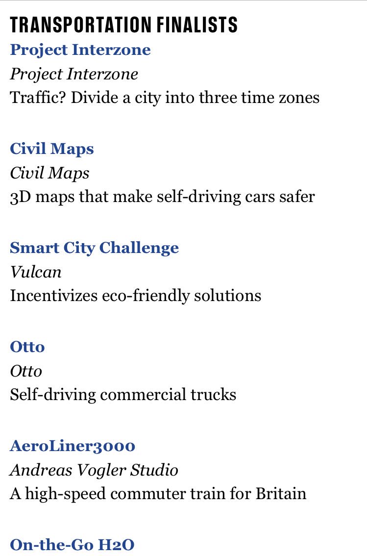 Jared_Hatch's tweet photo. YES to @PRJ_interzone for making @FastCompany's World Changing Ideas finalist list. Next to @HyperloopOne &amp; @LinkNYC https://t.co/Vglqyoc9Fj https://t.co/oOLOXM1sCq