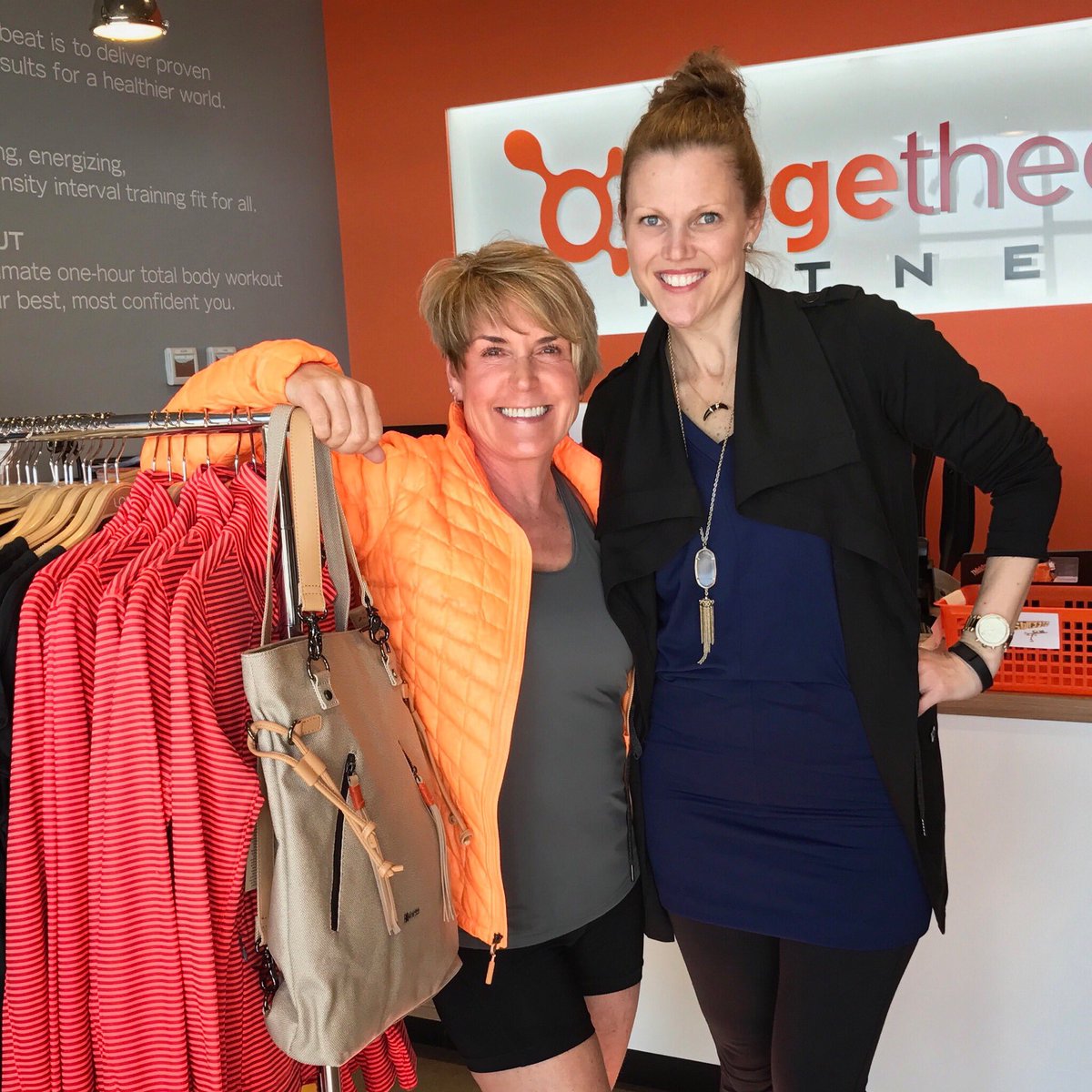 Lolë + Orange Theory GR = 💪