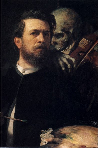 This painting by Arnold Bocklin inspired Mahler in composing the second movement of his 4th Symphony.