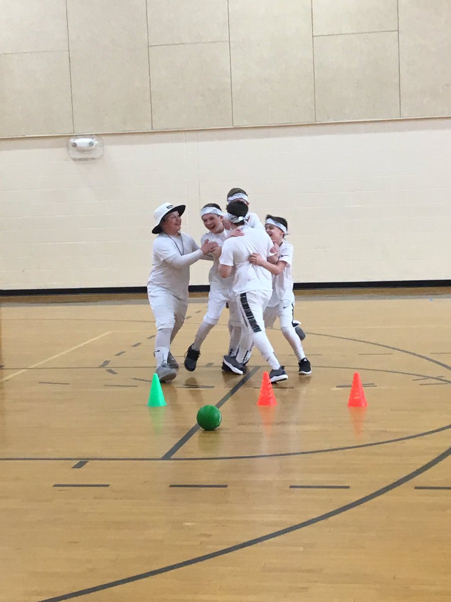 MRSbrittainBMS's tweet photo. Just a few candids from the first ever BMS March Madness Dodgeball Tornament today! #bmstigers #bms2017 @BMS_Principal https://t.co/3VIW92wqIZ