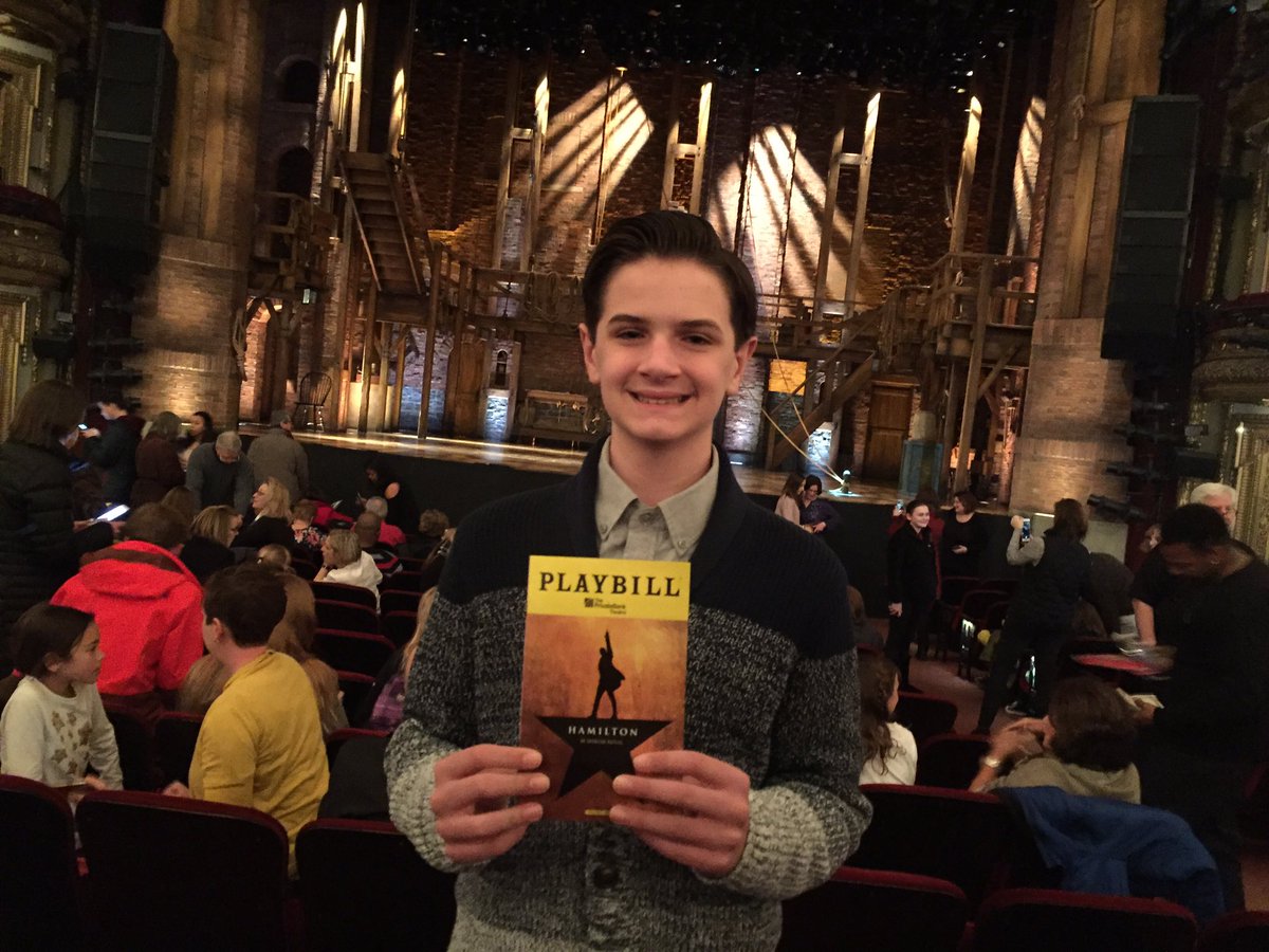 sunshinebrandy's tweet photo. Best Mom &amp; Dawson date ever!! @hamiltonmusical #hamiltonchicago #theroomwhereithappens https://t.co/AMF21lqzJb