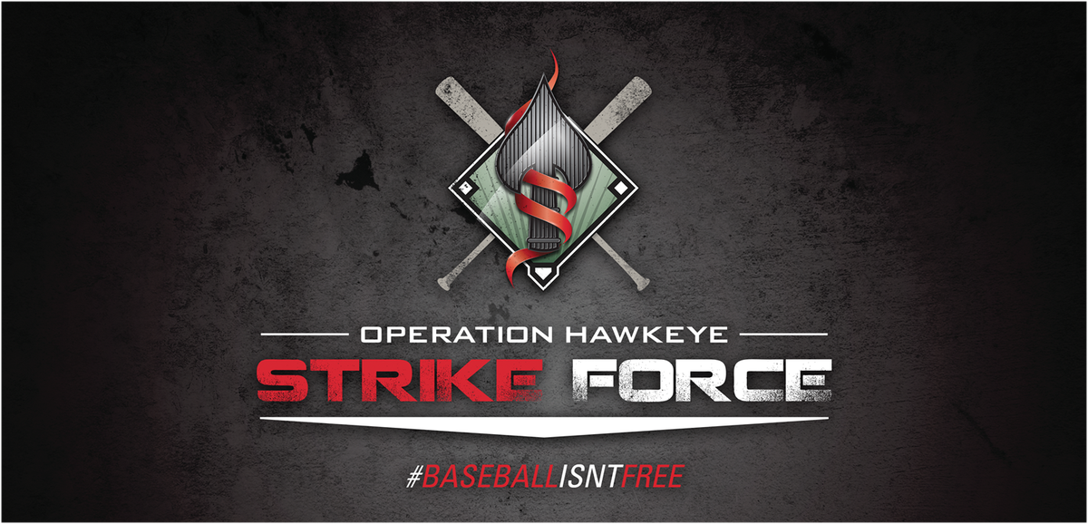 op_hawkeye's tweet photo. Join #STRIKEFORCE in support of @SOFWarriorFnd &amp; your Prep⚾️Team could win @SwingIQ @TeamMajestic prizes! ▶️https://t.co/JejV4ltHwD https://t.co/T1ZGEpVacg