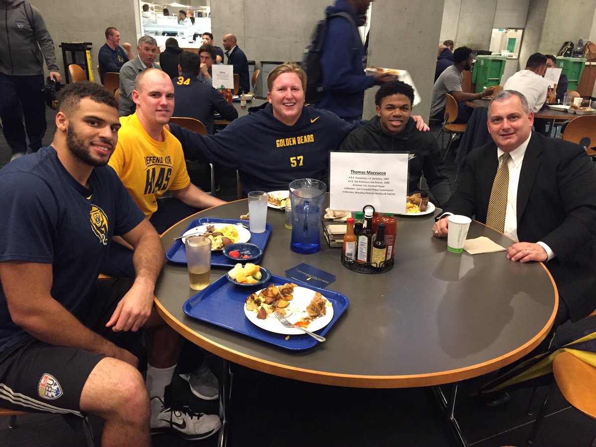 On 3/20/17, Shareholder &amp; former Cal football player Thomas Mazzucco attended the Cal Bears Football ... facebook.com/permalink.php?…