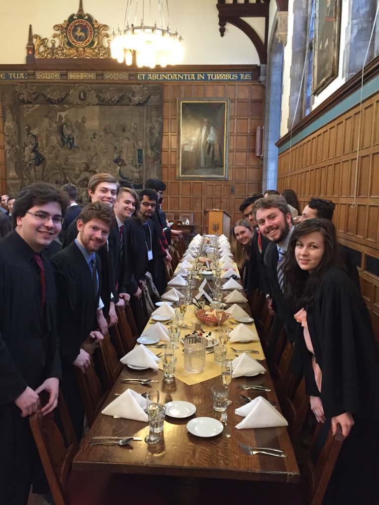 Trinity_College's tweet photo. Bringing alum & students together at ConnecTRIN: Community High Table dinner #StrachanHall followed by networking! https://t.co/ixmYw7aw8A