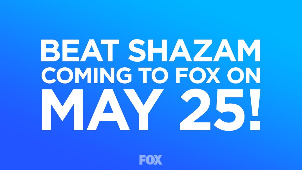 BeatShazamFOX's tweet image. Get excited! @iamjamiefoxx hosts #BeatShazam premiering May 25 on @FOXTV.