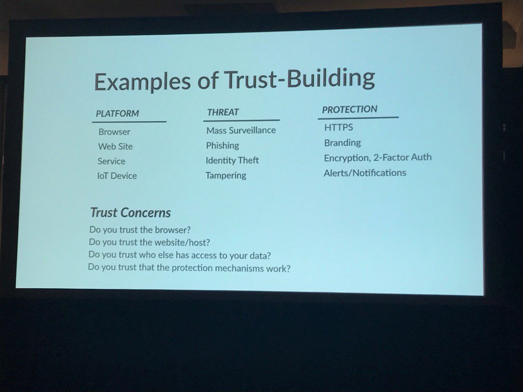 andigalpern's tweet image. Examples of trust-building.  #OReillyDesign