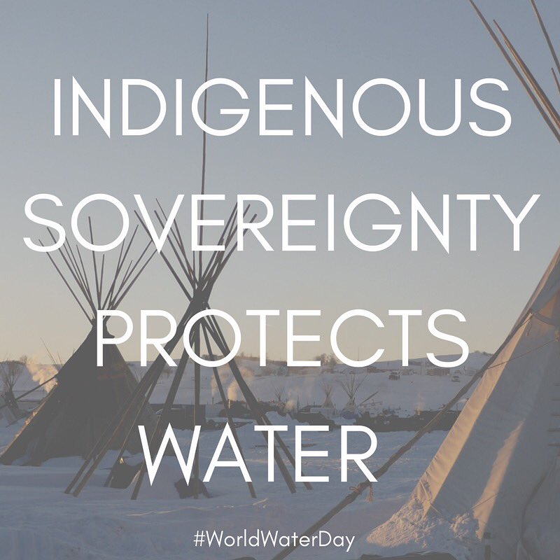 IENearth's tweet photo. Indigenous Sovereighty Protects Water ✊🏽 #WorldWaterDay #MniWiconi #WaterIsLife https://t.co/bujSWCWurj