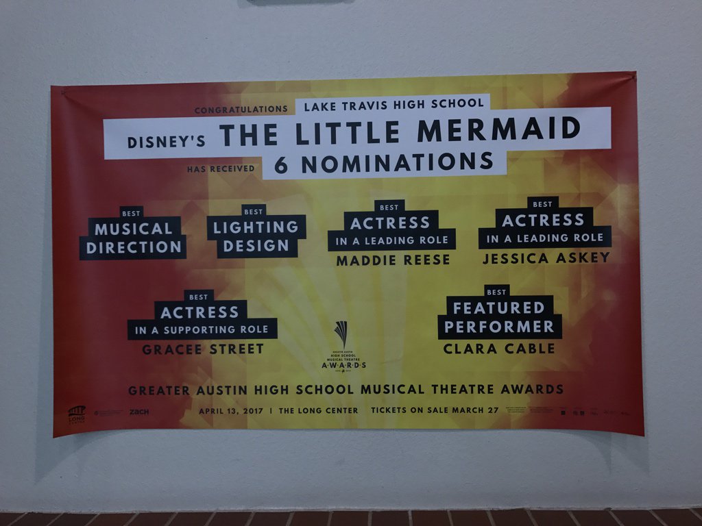 So excited about all the nominations <a href="/LTHSMusical/">LTHS Little Mermaid</a> got this year!! #GAHSMTA