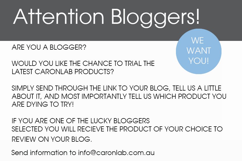 Caronlab's tweet photo. Calling all professional beauty bloggers!! https://t.co/OnIH11X1NH