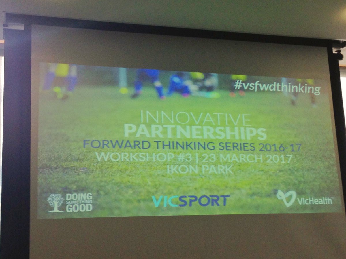 limelightsports's tweet photo. Productive morning discussing innovation through partnerships in sport with @vicsportAU. Creating an #ActiveWorld together #vsfwdthinking https://t.co/OsJFYYq22O