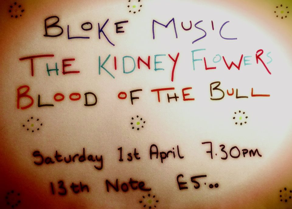 ...and we'll be playing with The Kidney Flowers and Bloke Music the following night of April 1st: facebook.com/events/2031949…