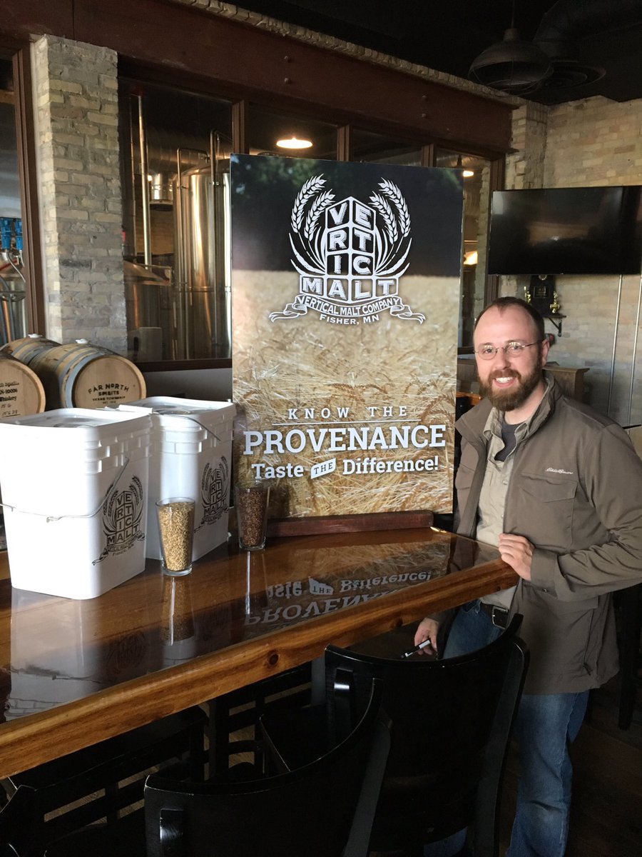CarpeDiemJBS's tweet photo. We've all heard about #fieldtotable but today we're learning about #fieldtofroth from Adam Wagner of VERTICAL MALT. @MARLprogram #MNBeer https://t.co/hrRVFYWKVR