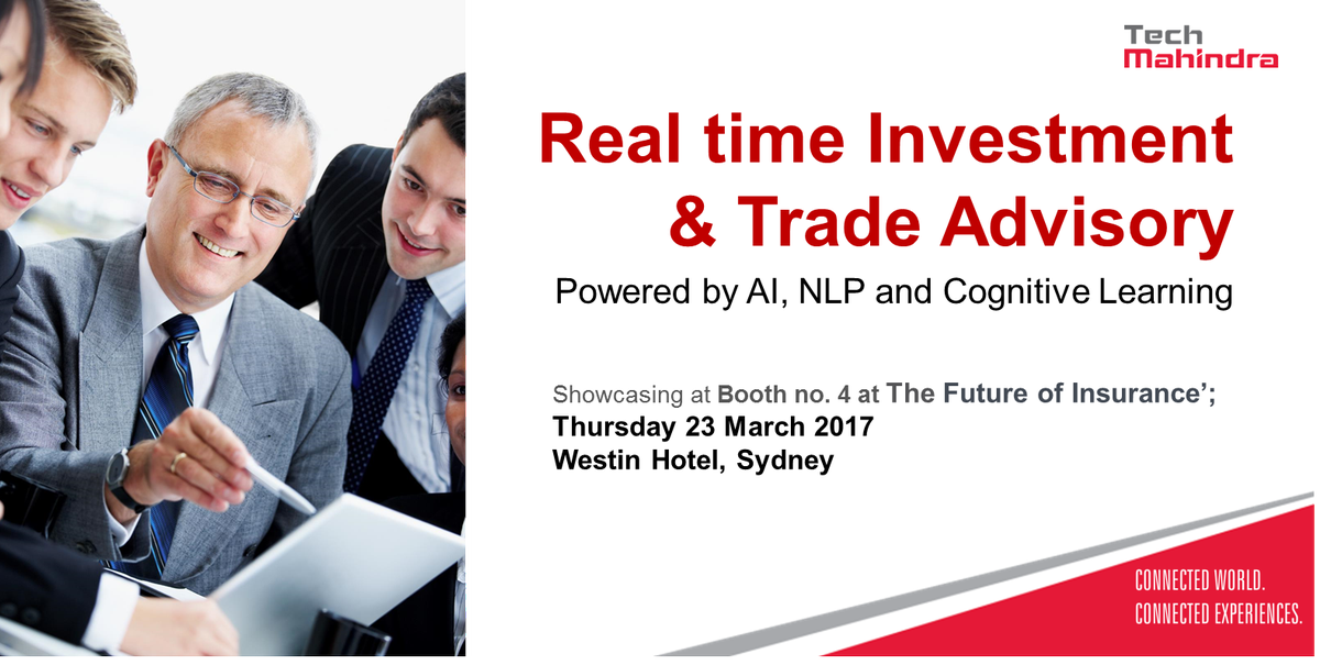 tech_mahindra's tweet photo. #Insurance solutions showcased at #FSTInsurance Booth No. 4, Sydney! https://t.co/BAlgpSUojx