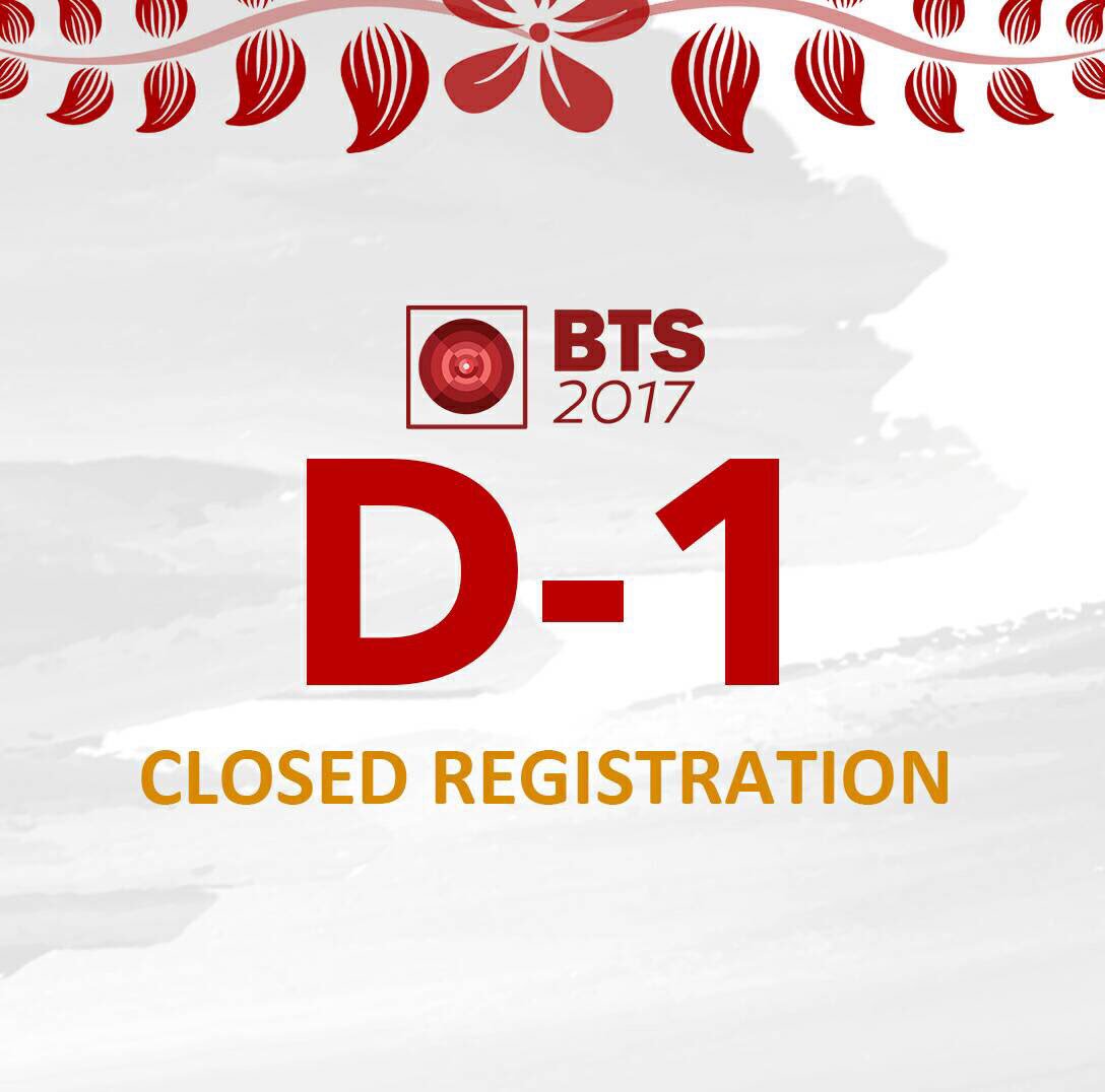 D-1 CLOSED REGISTRATION of BTS 2017! Catch the hype on uphbusinessweek.com | LINE@: @uphbw | IG: <a href="/uphbusinessweek/">UPH Business Week</a>