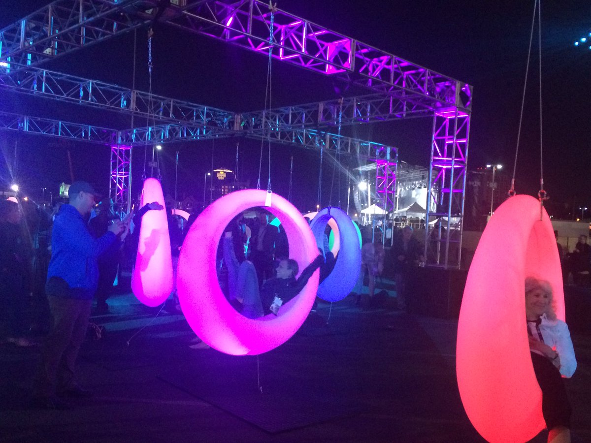 Global_MRM's tweet photo. Swinging while @dcfc performs - only at the @SummitBash #MRMMcCann #AdobeMRM #AdobeSummit2017 https://t.co/FSmPNXK1H1