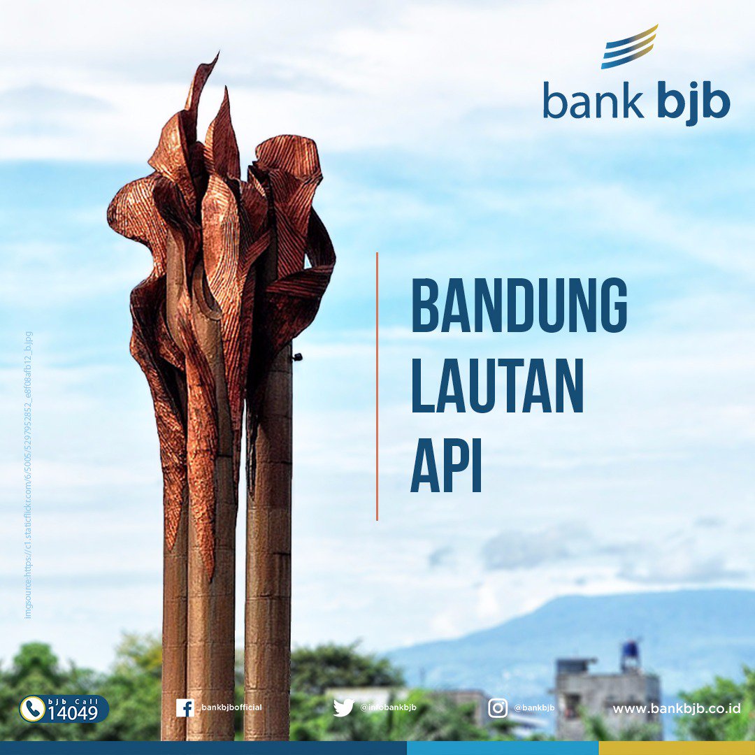 infobankbjb's tweet photo. Selamat pagi sahabat bjb! Selamat hari Bandung Lautan Api! 
#bankbjb #BandungLautanApi #bjbInAction #bjbBandungku https://t.co/dBx6UuX3SP