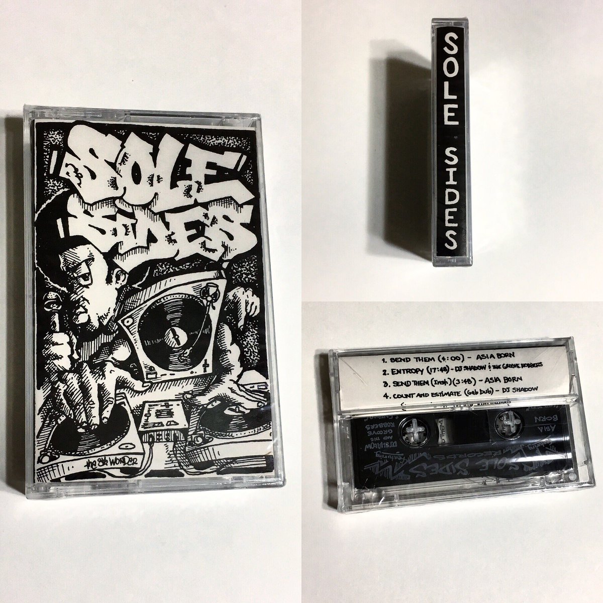 djtrackstar's tweet photo. Shouts out to @jazzbeezy aka Jazzbo for this incredible gift that immediately became one of my most prized possessions.  #SS001 #solesides https://t.co/KhAUUh9NSY