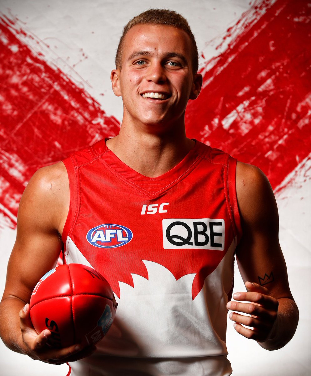 sydneyswans's tweet photo. The club have elevated rookie player Shaun Edwards to the club's senior list: https://t.co/sso3IFRChC https://t.co/D1uQ1jdans