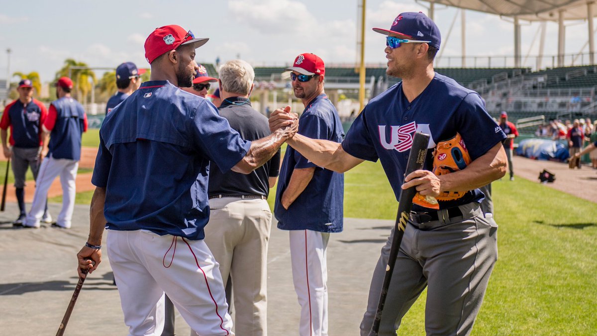 RedSox's tweet photo. Team USA takes it all! 🇺🇸

Glad the #WBC2017 journey could start at @FenwaySouth! https://t.co/0iojlYmlgg