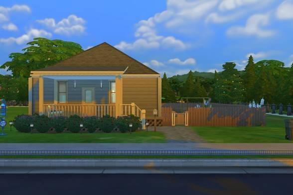 pixiepennypixie's tweet image. I just shared the Grandparents Lot on #TheSims4 Gallery!