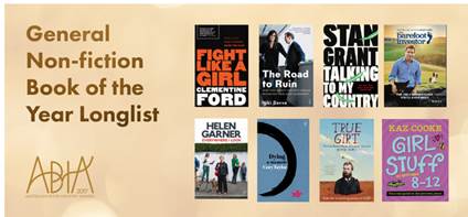 WileyBizAus's tweet photo. The #ABIA2017 general non-fiction book of the year longlist. The Barefoot Investor - Scott Pape
 https://t.co/f59anELtPP https://t.co/6weoMM8tes