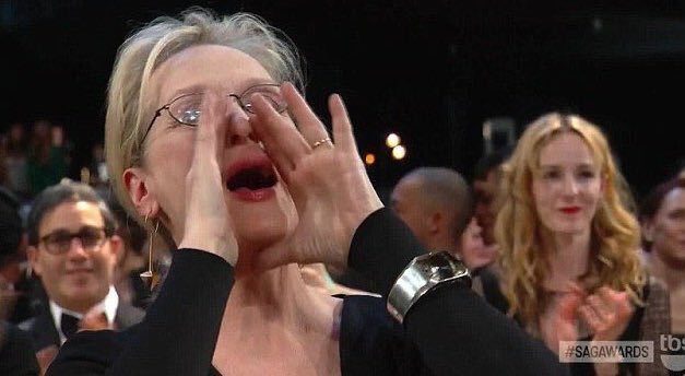 Twitter feed: You see everyone tweeting this Meryl Streep meme?  ME: DON'T DO IT! https://t.co/QyGIk50HBQ