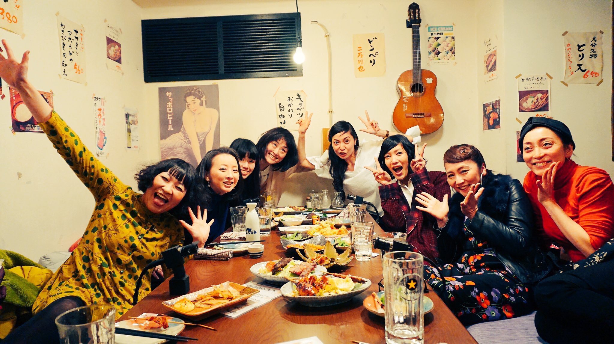 澤田育子 昨夜はスカパー 演劇人は 夜な夜な 下北の街で呑み明かす ワタクシが幹事を仰せ使いました愛すべき狂った女優大集合の回 御覧いただき本当にありがとうございました 不快な気持ちになった方がいらっしゃらないか 心配です 近日中に出演