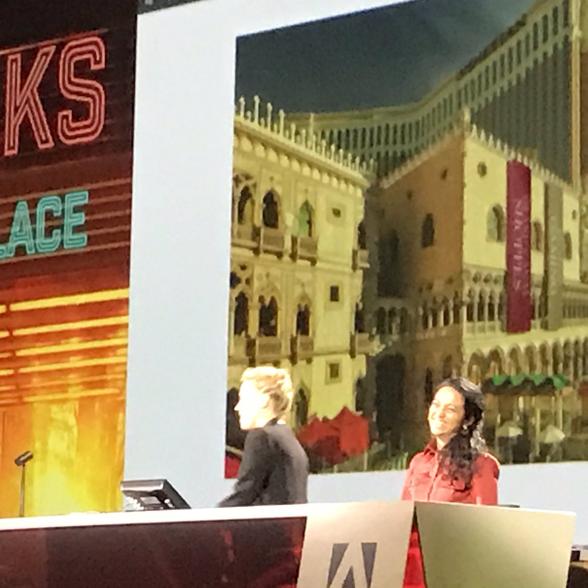 rachelswick's tweet image. #skyreplace just blew my mind #adobesummit