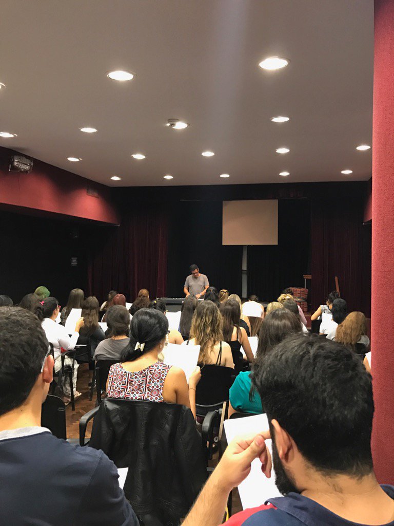 Primer ensayo del año de <a href="/CorodeLenguas/">Coro Lenguas UNC</a> .