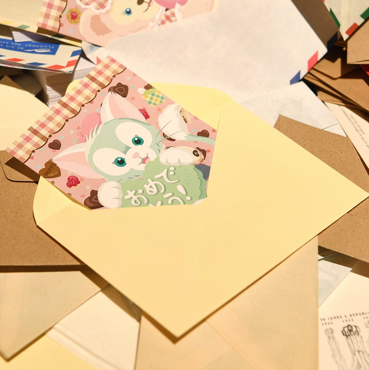 Mezzomikiのディズニーブログ ダッフィー フレンズ ハッピーファンイベント ダッフィーたちのかわいいお手紙がいっぱい T Co Hmyp6u2vzb