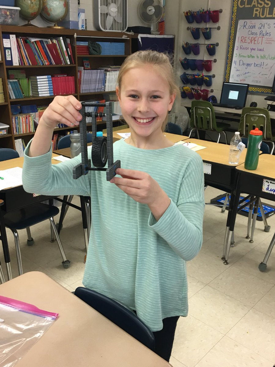 MrsCohenGMS's tweet photo. Someone is VERY proud of her team's creation! #proudface #shelovesschool https://t.co/CrgH44rvMw