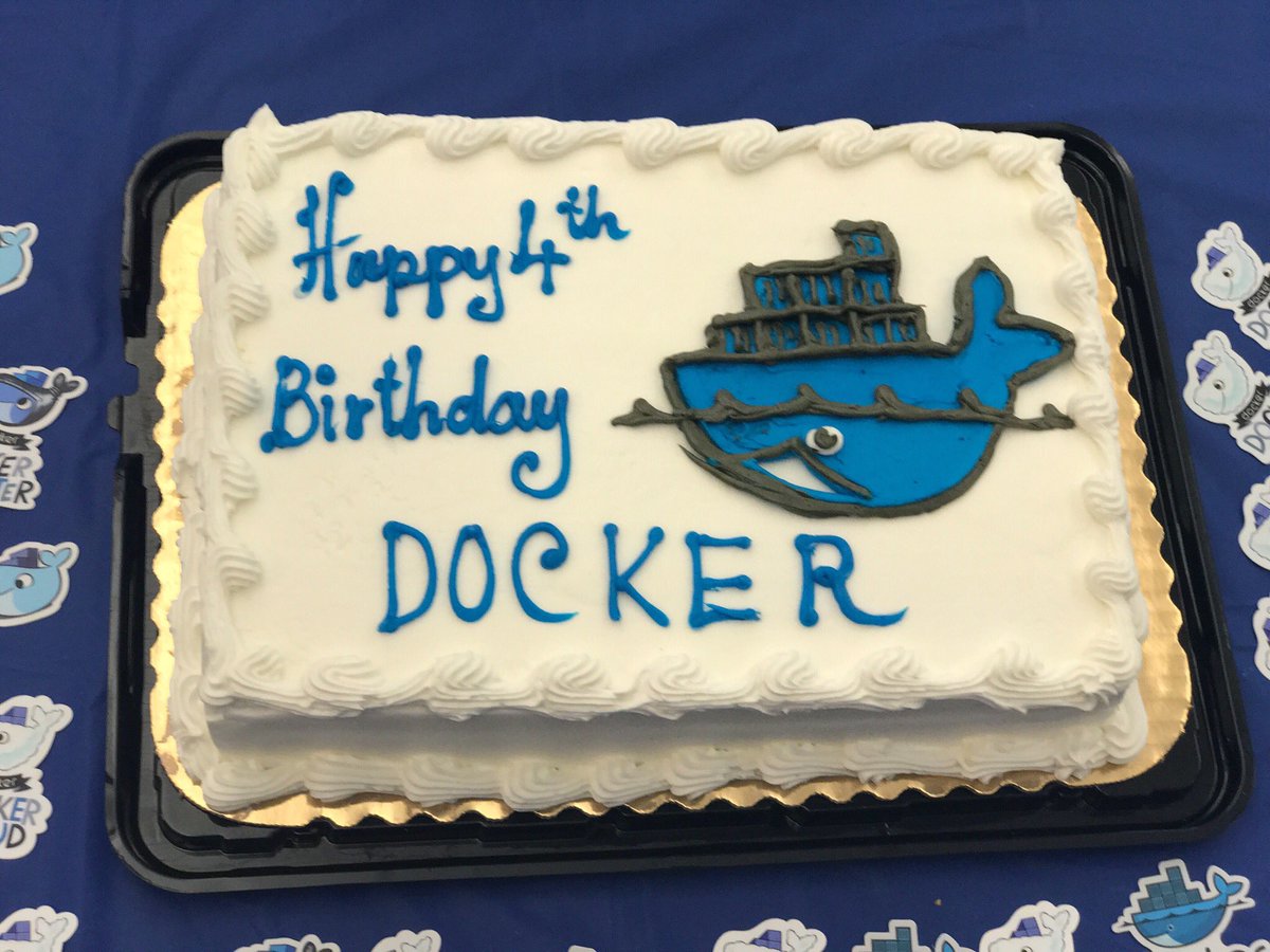 darwinlayog's tweet photo. @docker Alexandria's #DockerBday celebration. Thank you @mapr and @AEECiLab for hosting the event. https://t.co/8vgcpGvs7z