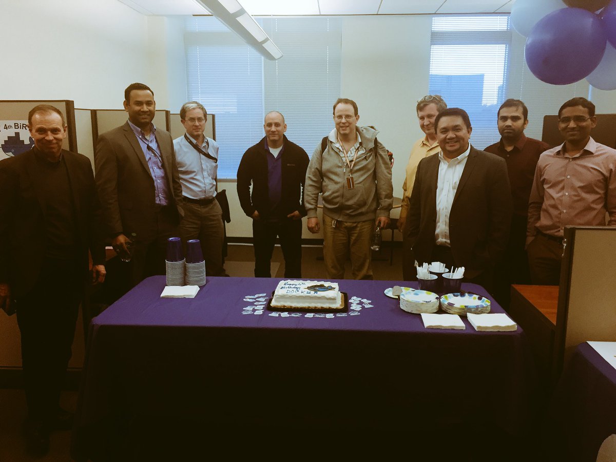 darwinlayog's tweet photo. @docker Alexandria's #DockerBday celebration. Thank you @mapr and @AEECiLab for hosting the event. https://t.co/8vgcpGvs7z