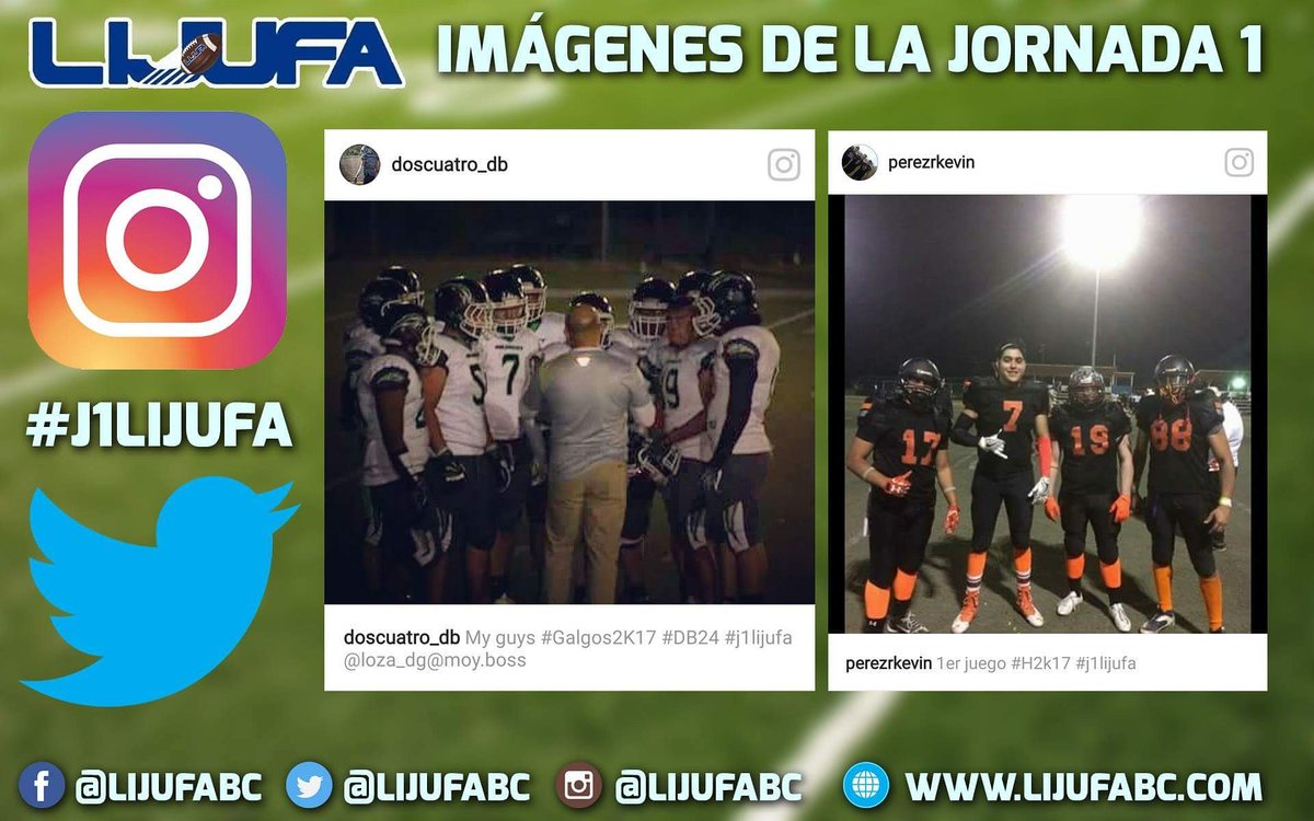 LIJUFABC's tweet photo. #J1Lijufa #LijufaBC
Gracias a los que nos compartieron sus imágenes de la jornada 1 vía Twitter e Instagram. https://t.co/ktdO4idHR6