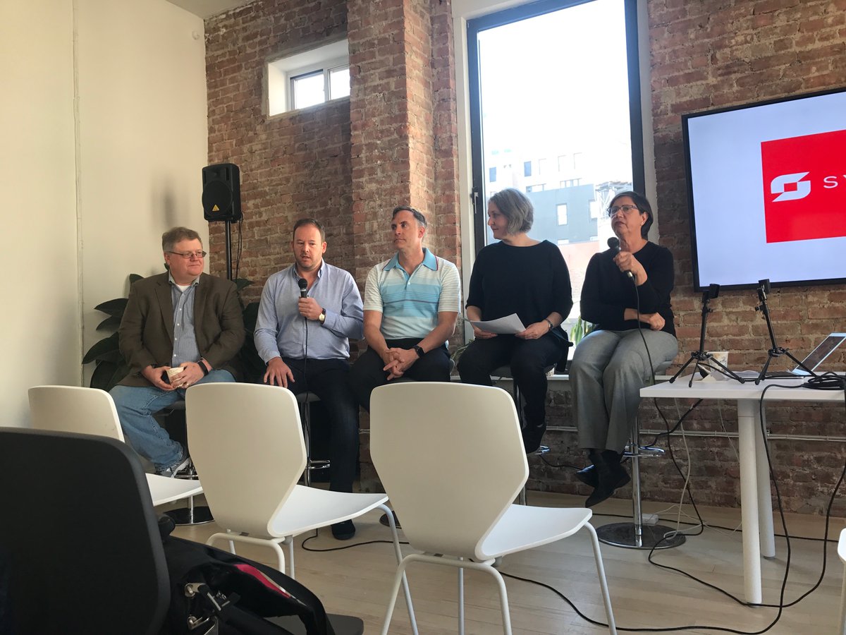 intuitionnet's tweet image. Great day at #ZimbraCommit - we joined an interesting panel session talking #zimbra &amp;amp; the future of #email @sradicati @brentrhymes @Zimbra