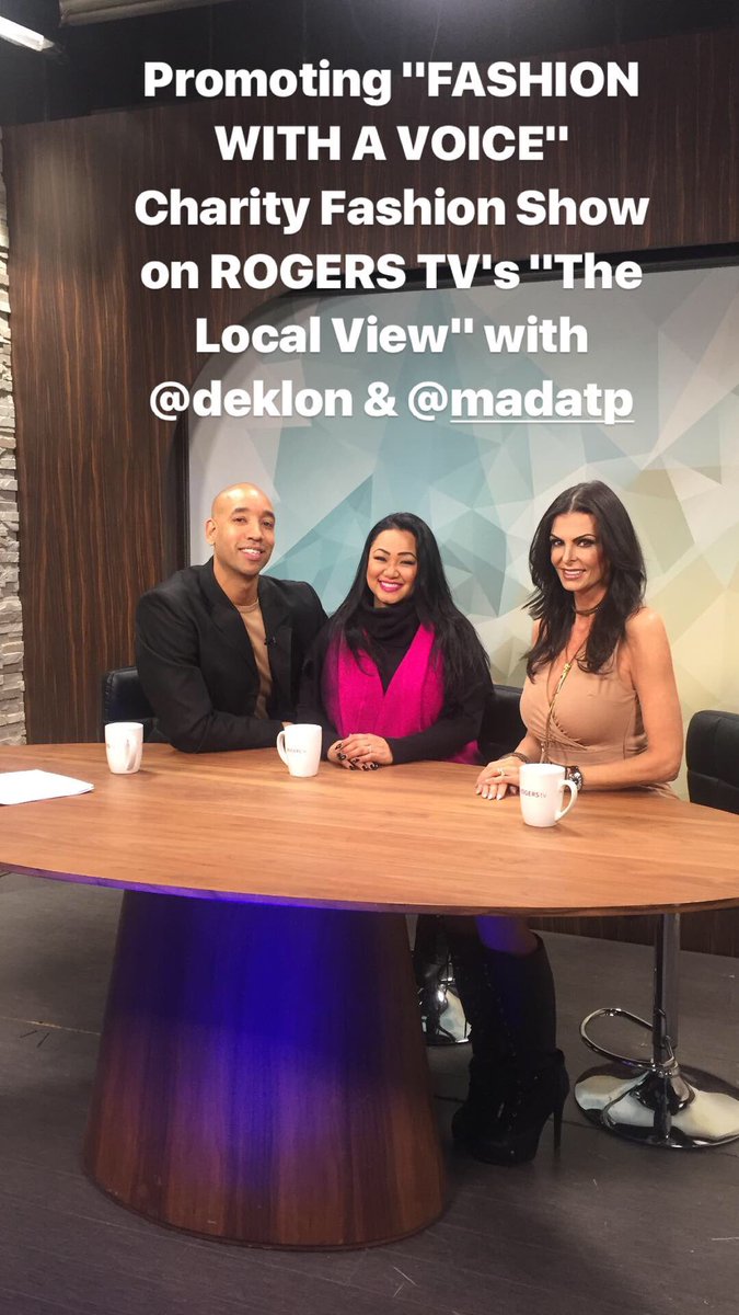 DollwithMOTIVES's tweet photo. Thank you @RogersTVPeel @TheLocalViewRTV for having us on your show! https://t.co/Wej7l3zscE