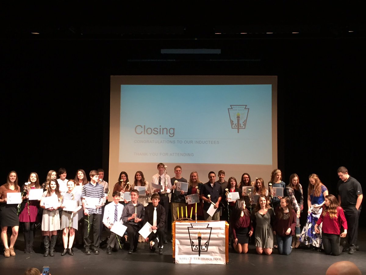 WhiteRiver_NHS's tweet photo. Welcome to National Honor Society to the Induction Class of 2017! https://t.co/f6H3fEjkkk