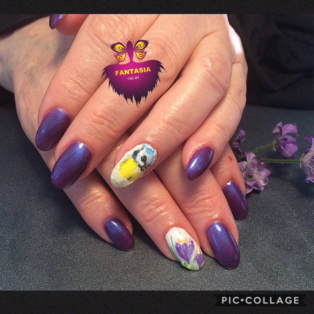 FantasiaNsD's tweet photo. Spring has sprung #springdesigns #gelnailsdesign #gelmanicure #nailart #nailswag #nailtech #nailcare #tengel #polypolish https://t.co/gh9qNkxygG