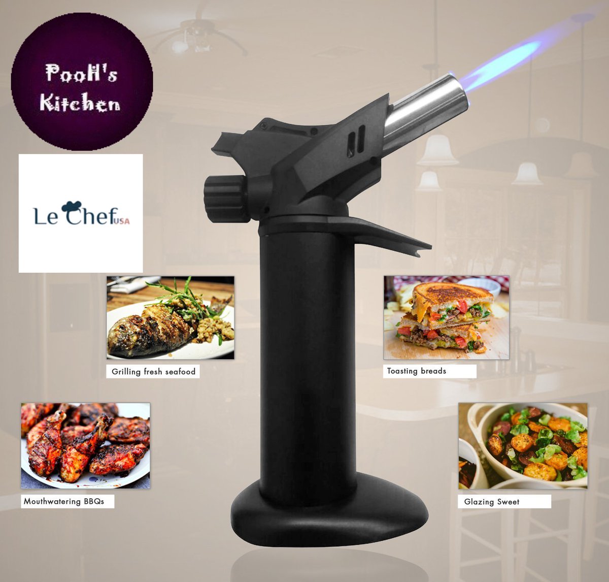 PoohsKitchen's tweet photo. Be a chef with us!#EntertoWin this Le Chef Culinary Blowtorch #giveaway! It's #instantgiveaway ending this Friday!
https://t.co/iXijDr9gvb https://t.co/JqcDLUz7nL