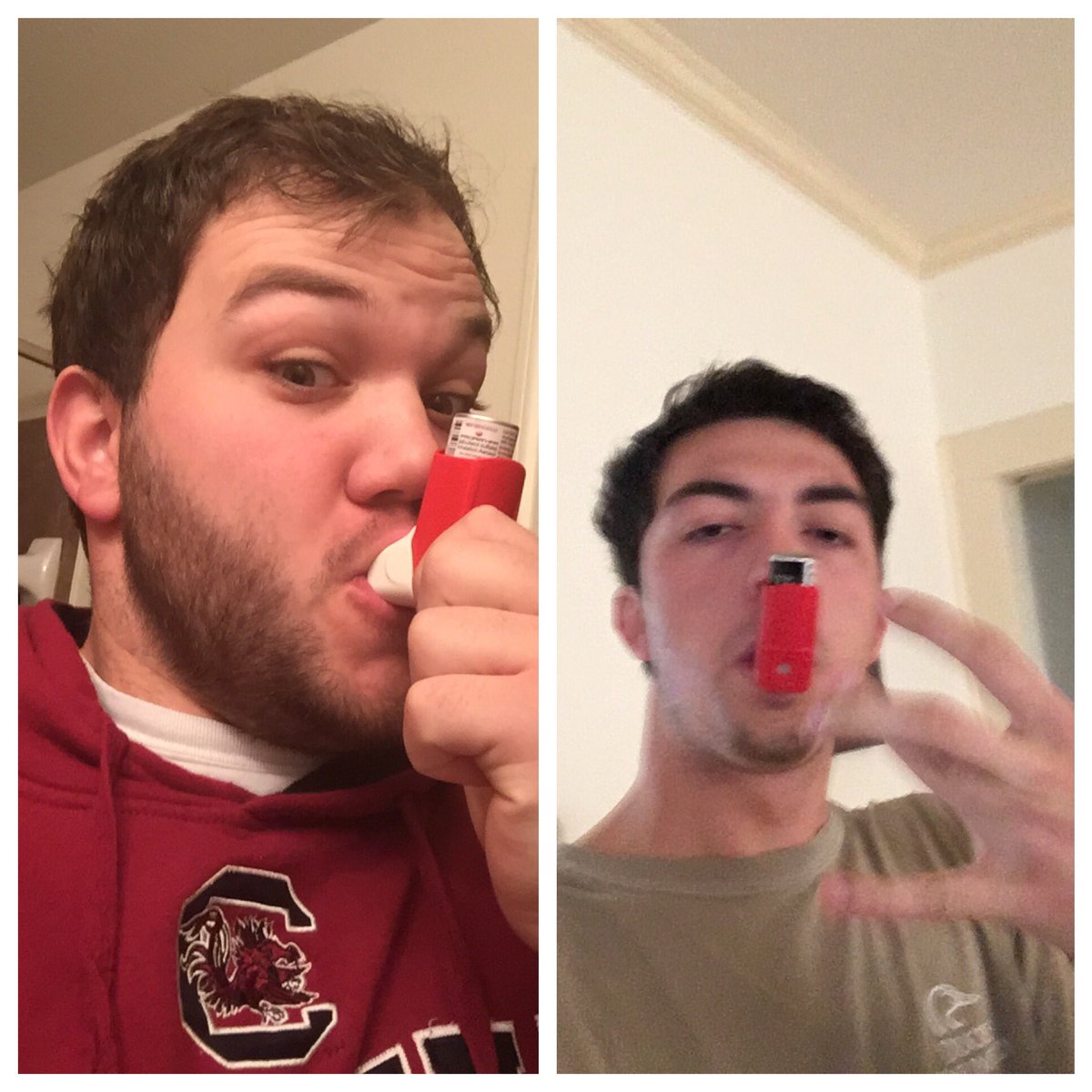 finnparamore's tweet photo. When you and ya boys (and girls) getting dubs but also taking care of the lungs. #profair #dopestinhaler https://t.co/KtyaxE5ijl