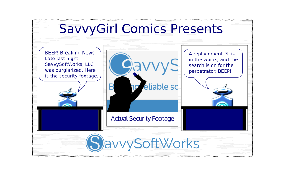 SavvyGirlComics's tweet photo. #SavvySoftWorks ACK! Breaking News! @PaulSCoder @garyanewsome @MissShurie @6multipliedby7 https://t.co/JWea5CT6z0