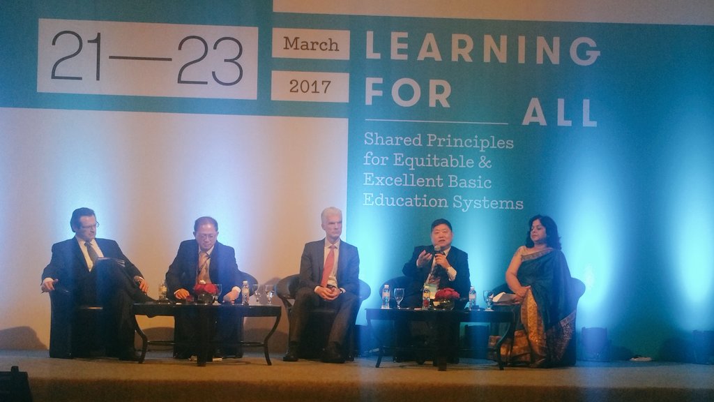 fmarmole's tweet photo. #PISA has significant merit but it shouldn't be overused as the only proxy of learning: Gwang-Jo Kim. @UNESCO_AsiaPac at #FirstEd Conference https://t.co/w3ArKdiyZk