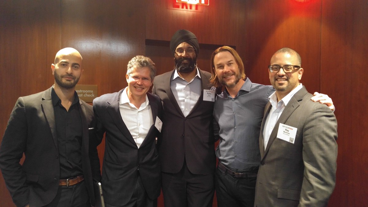 BobbyDohil's tweet photo. The Servicenow crew at the NYC SNUG yesterday. @servicenow @LifeAtNOW #MEDSLED #SNUGConnect #ServiceNowSelfie https://t.co/Km4iWxkQ3W