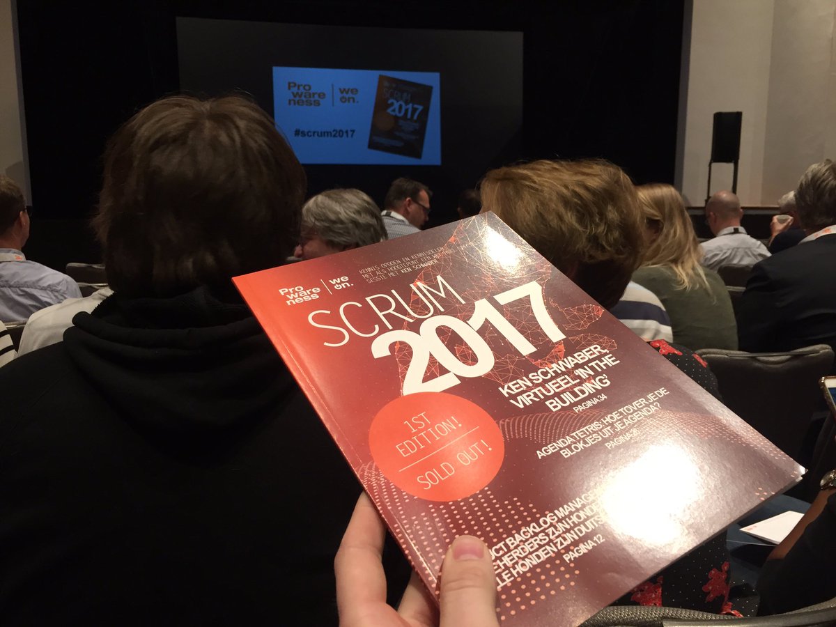wonvankalsbeek's tweet photo. @thefactore we're on! #scrum2017 https://t.co/lDUv3tlegE