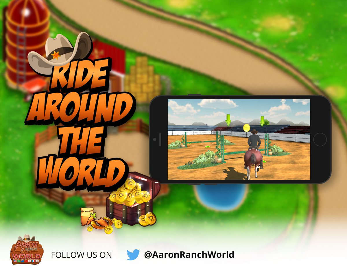 Enjoy the #rodeo events all over the world. Follow <a href="/AaronRanchWorld/">Aaron Ranch World</a>!