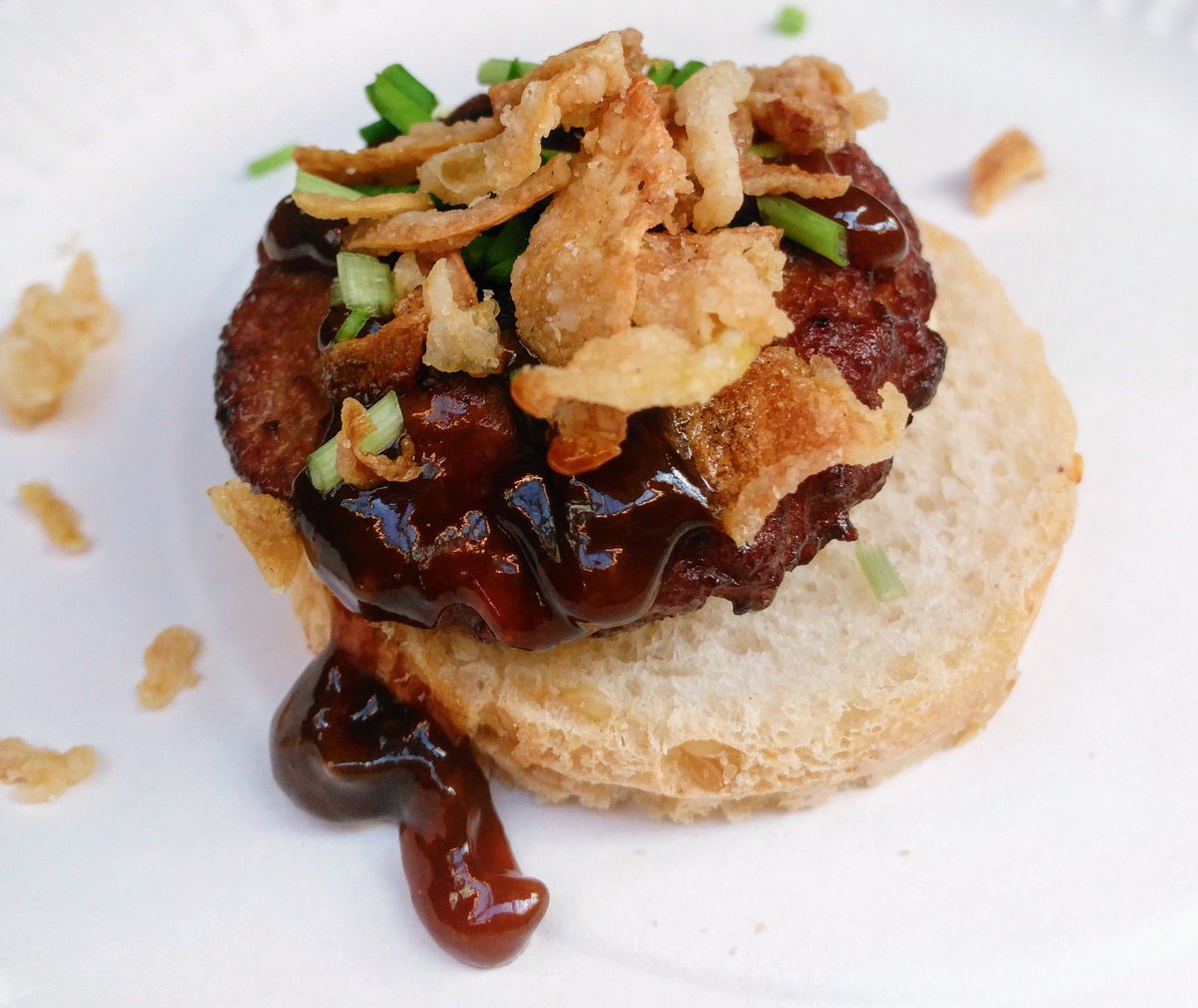 Proef vandaag onze vegetarische burger op het VMT Food Event! #FFE2017